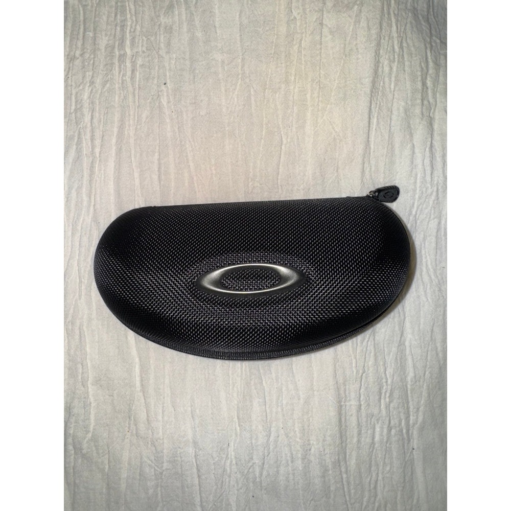 Oakley black textured sunglasses hard‎ case storage protection foam insert
